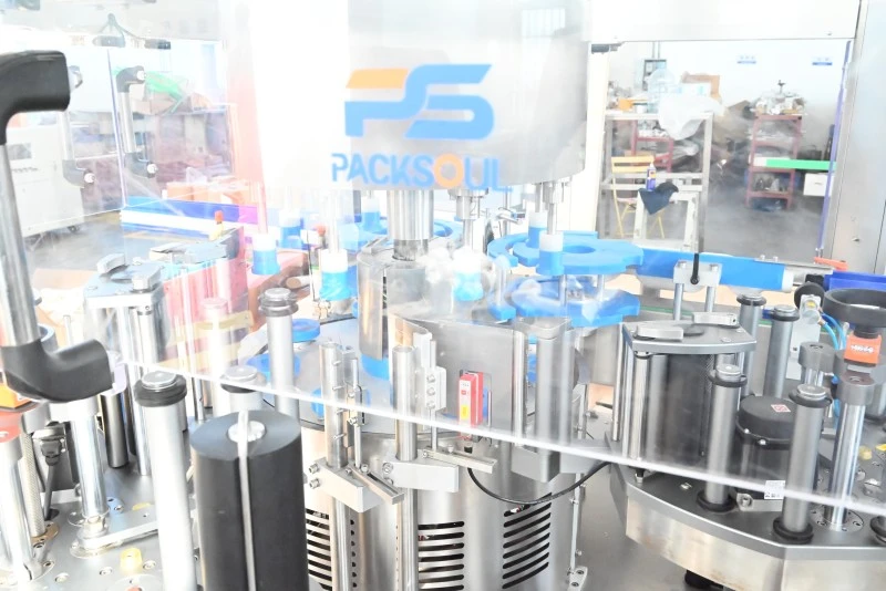 500ml Cleaning Liquid Bottle Labeling Machine