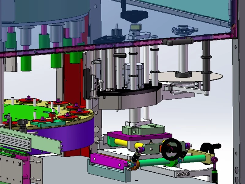 Condiment Bottle Self Adhesive Labeling Machine