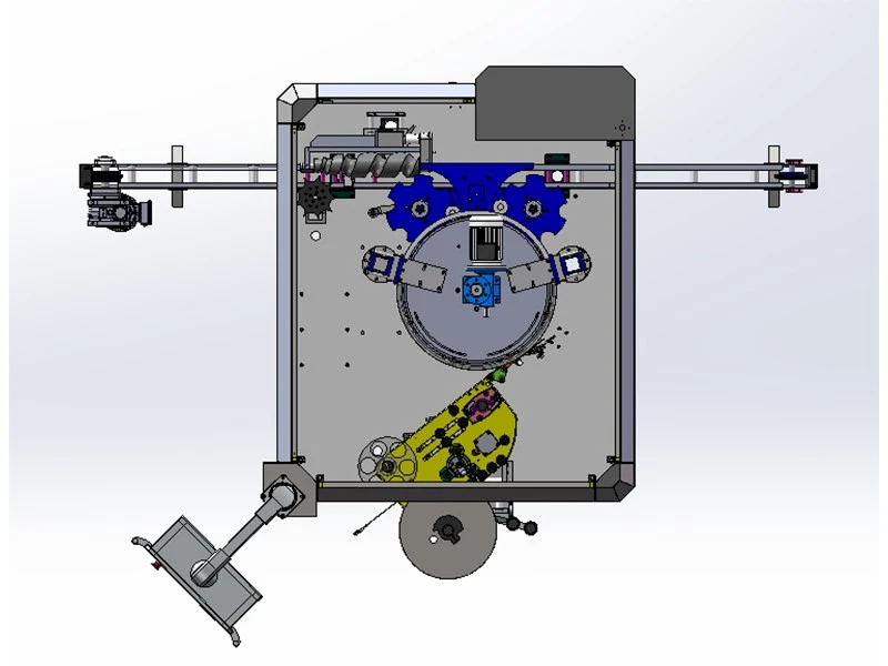 Condiment Bottle Self Adhesive Labeling Machine