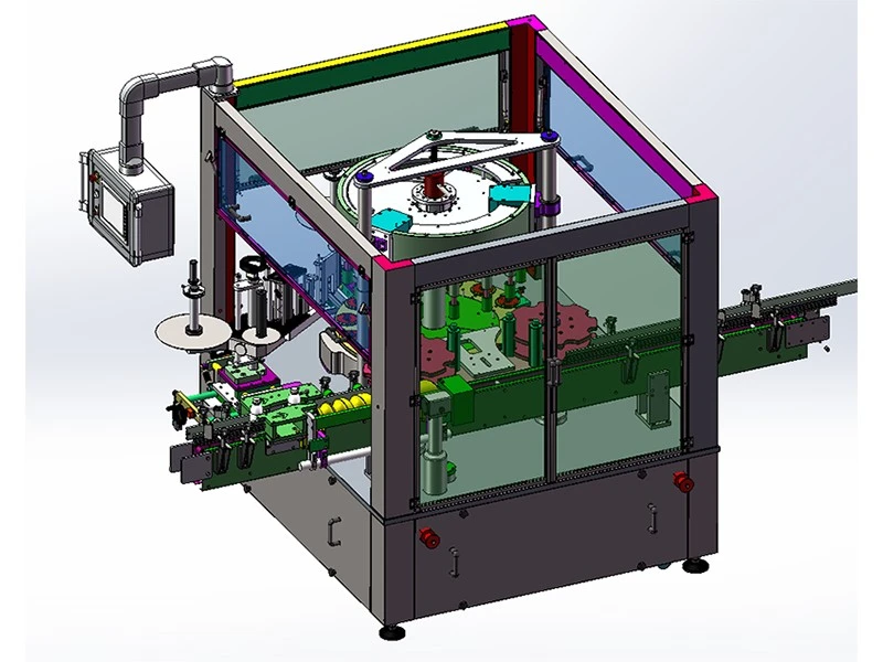 Condiment Bottle Self Adhesive Labeling Machine