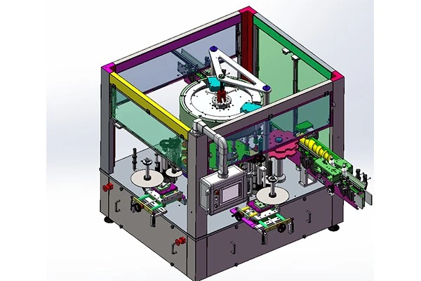 Vitamin Bottle Labeling Machine