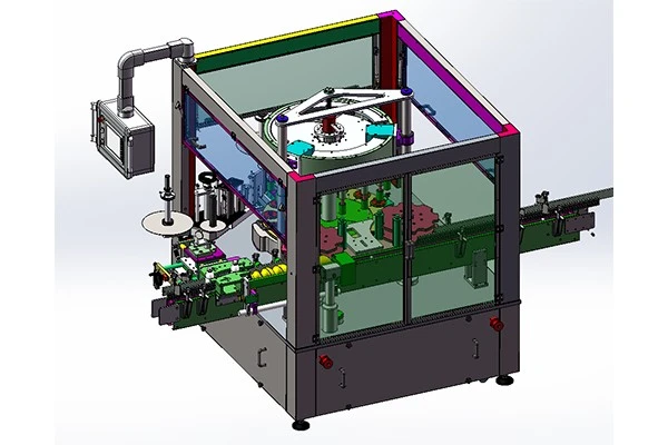 Vitamin Bottle Labeling Machine